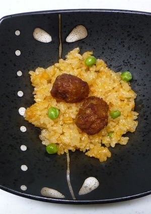 炊飯器で簡単！肉団子ピラフ-レシピのメイン写真