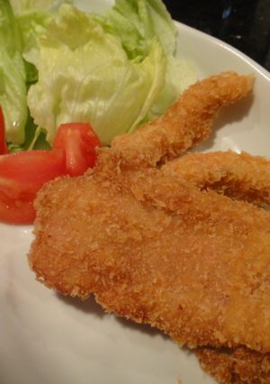 ハムカツ☆カリカリで、美味しいよ!-レシピのメイン写真