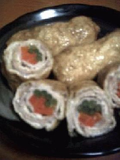 豚肉+ニンニクの茎の信田巻き-レシピのメイン写真