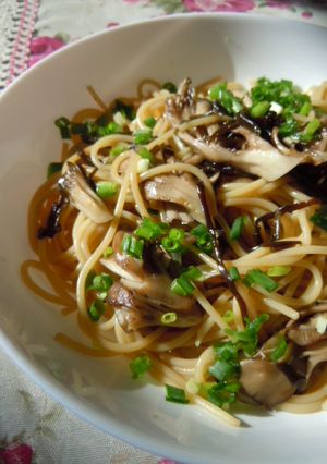 舞茸と塩昆布の和風パスタ☆-レシピのメイン写真