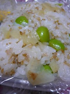 ぽりぽり枝豆まぜご飯☆-レシピのメイン写真