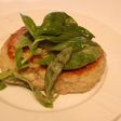 残った野菜と100gミンチで大ハンバーグ