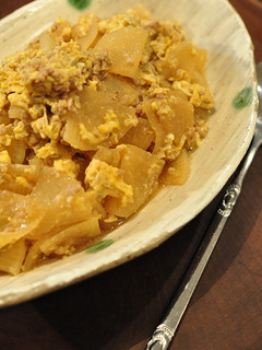 大根と挽肉の炒め煮-レシピのメイン写真
