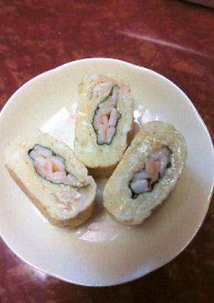 ふわとろ明太子ふりかけたまご焼き-レシピのメイン写真