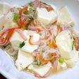 激安★豆腐とカニカマの煮込み
