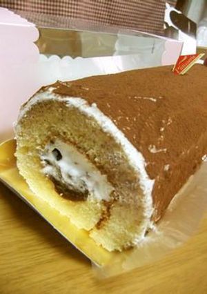 干し柿のロールケーキ-レシピのメイン写真