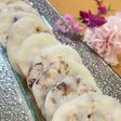 上新粉で☆梅ヶ枝餅(焼餅)♪