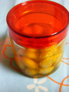 にんにくの保存方法(オリーブオイル漬け)-レシピのメイン写真
