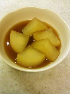 大根煮もの【簡単レンジ】10分♪-レシピのメイン写真