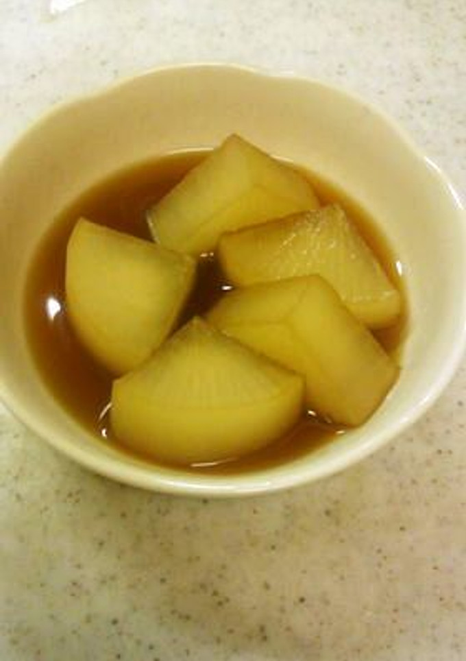 大根煮もの【簡単レンジ】１０分♪-レシピのメイン写真