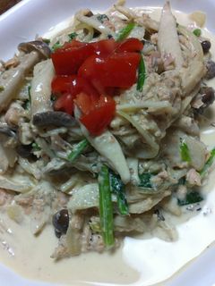 鮭とたっぷりきのこのホットサラダ☆-レシピのメイン写真