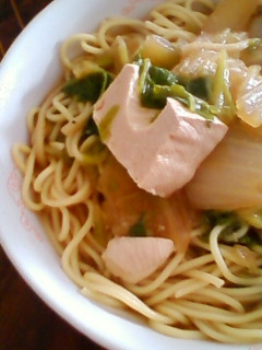 残った水炊きで簡単激うまらーめん-レシピのメイン写真