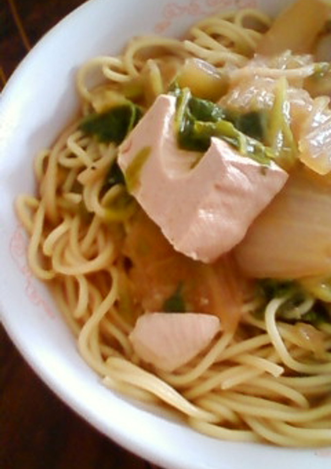 残った水炊きで簡単激うまらーめん-レシピのメイン写真