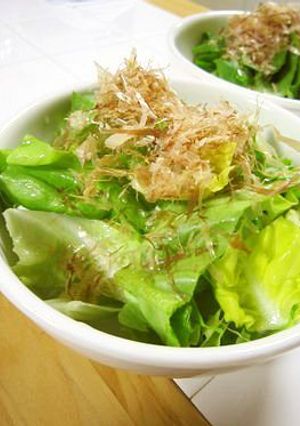我が家の定番♪簡単すぎ！サラダ菜のサラダ-レシピのメイン写真