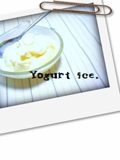 フローズン*ヨーグルトアイス-レシピのメイン写真