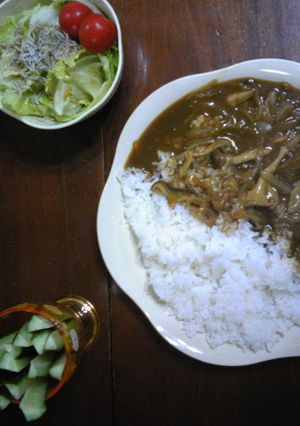 きのこカレー♪さわやかスパイシー♪-レシピのメイン写真