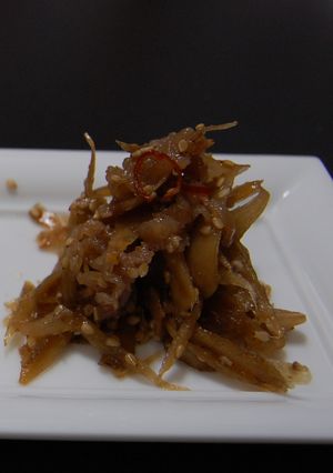 牛肉とゴボウのしぐれ煮-レシピのメイン写真