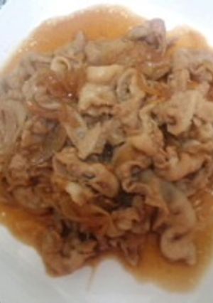 超簡単!豚の生姜焼き♪-レシピのメイン写真