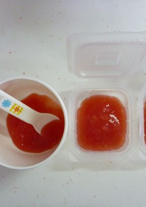初めてのトマト　～離乳食 第⑫弾～-レシピのメイン写真