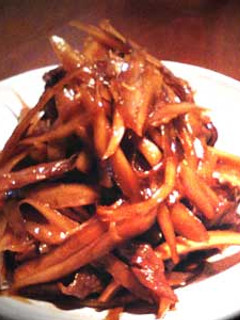 牛肉ごぼう-レシピのメイン写真