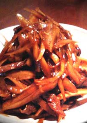 牛肉ごぼう-レシピのメイン写真