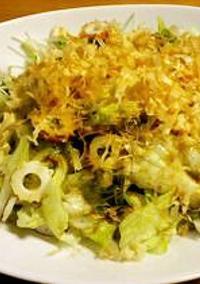 箸が止まらない！レタスの和風サラダ-レシピのメイン写真