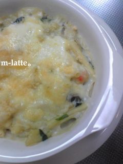 エビとほうれん草のグラタン-レシピのメイン写真