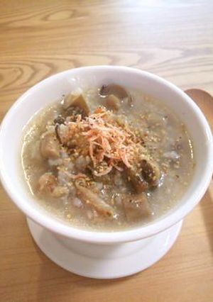 朝食に中華粥-レシピのメイン写真