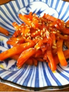 ニンジンのきんぴら-レシピのメイン写真