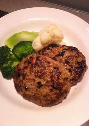 我が家のやわらかハンバーグ-レシピのメイン写真