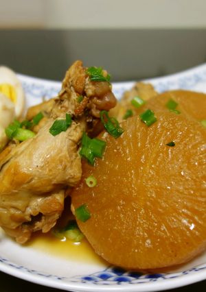 鶏手羽と大根のこってり煮-レシピのメイン写真