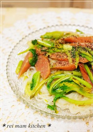 ✿お弁当に♪塩だれマヨ素麺チャンプルー✿-レシピのメイン写真