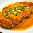 ✿チキンカツの甘辛胡麻煮✿