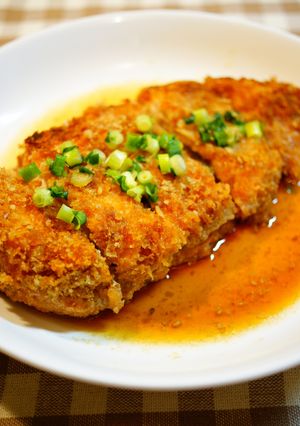 ✿チキンカツの甘辛胡麻煮✿-レシピのメイン写真