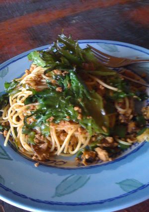 麻婆パスタ-レシピのメイン写真
