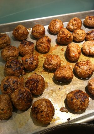 ミートボール - パスタ用-レシピのメイン写真