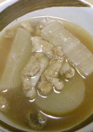 鶏皮大根でお肌プルプル-レシピのメイン写真