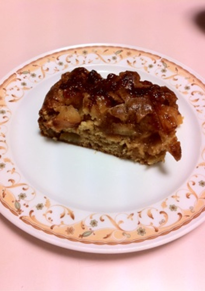 大量消費!?林檎とバナナのスクエアケーキ-レシピのメイン写真