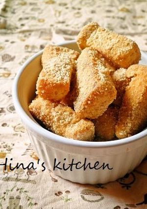給食の味♡一口きなこ揚げパン-レシピのメイン写真