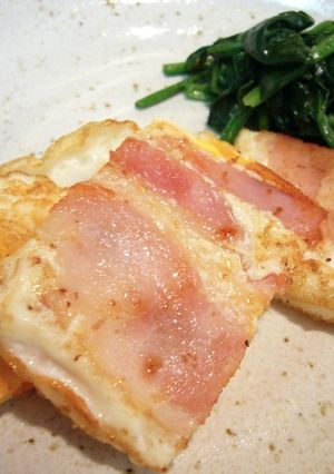 お弁当用卵焼き◎ベーコン&ケチャップ味-レシピのメイン写真