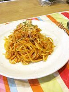 伝家の宝刀§トマトクリームスパゲティー§-レシピのメイン写真