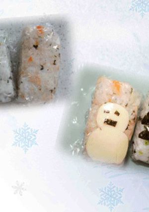 ▮▯長四角いおにぎり簡単に▯▮　-レシピのメイン写真