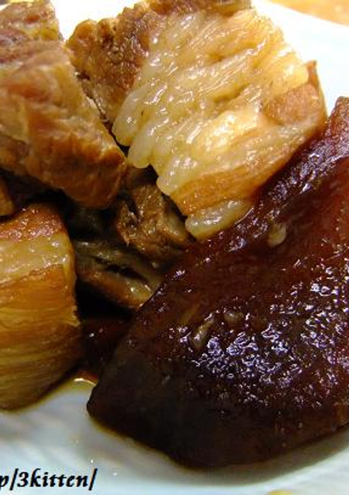 豚の角煮と大根煮-レシピのメイン写真