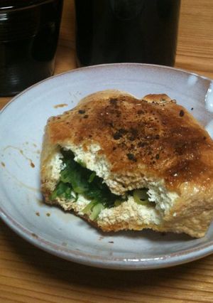 栃尾のあぶらげ ねぎ-レシピのメイン写真