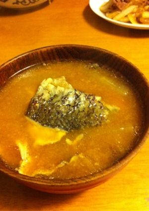 鯛のアラで☆あらら？！簡単お味噌汁-レシピのメイン写真
