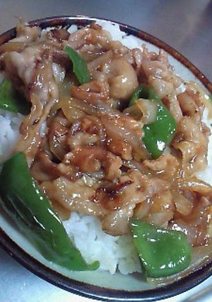 焼き肉のタレで旨テリ丼-レシピのメイン写真