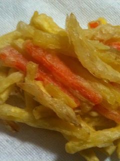 サツマイモのかき揚げ-レシピのメイン写真