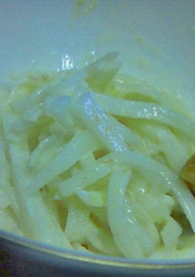 簡単和えるだけ♪大根の梅マヨ-レシピのメイン写真
