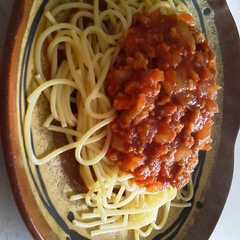 รูปของ ☆定番！ミートソーススパゲティ☆