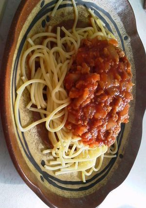 ☆定番！ミートソーススパゲティ☆-レシピのメイン写真